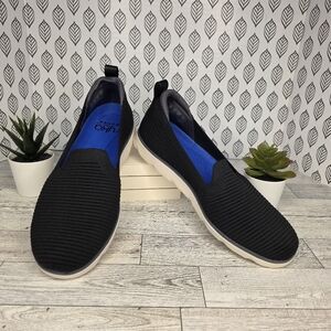 Womens Ryka Effortless Slipon Casual Athletics Black 8M